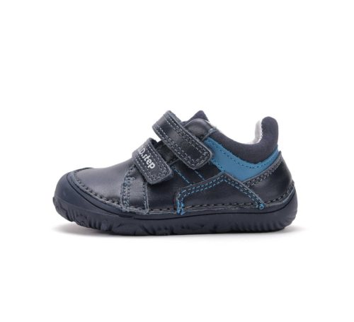 27-es D.D.Step Kisfiú Barefoot zárt cipő, sötét kék 