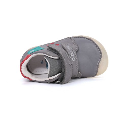 30-as D.D.Step Kisfiú Barefoot zárt cipő, szürke