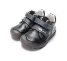 28-as D.D.step Kislány Barefoot Zárt cipő, sellő mintával, fekete 