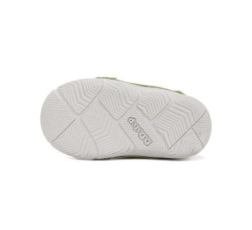 25-ös D.D.Step Kisfiú zárt cipő, róka mintával, zöld