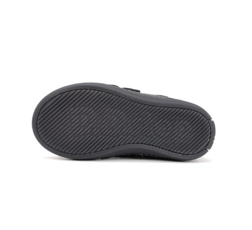 25-ös D.D.Step Kisfiú Bélelt bokacipő, gamer mintás, fluoreszkáló talppal, sötétszürke