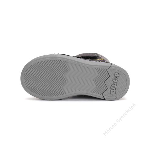 34-es D.D.Step Kisfiú bélelt bokacipő, sötét szürke