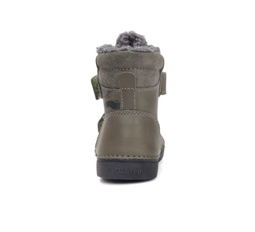 30-as D.D.Step Kisfiú Világító Bélelt bokacipő, űrmintás, szürke