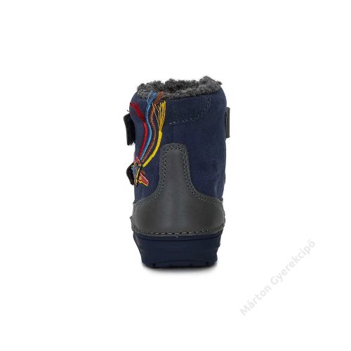 D.D.Step Kisfiú Bélelt bokacipő, sötét kék