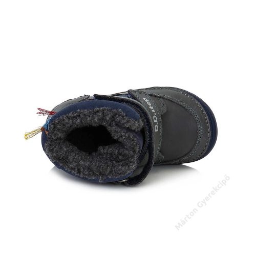 D.D.Step Kisfiú Bélelt bokacipő, sötét kék