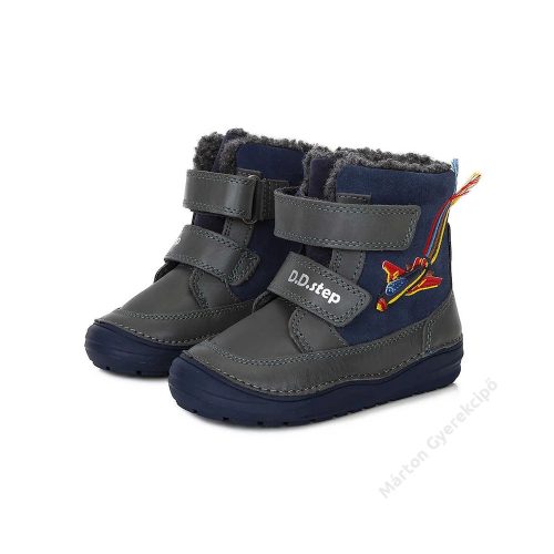 D.D.Step Kisfiú Bélelt bokacipő, sötét kék