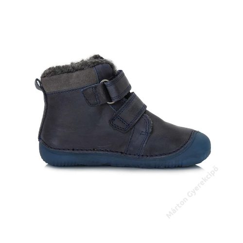 30-as D.D.Step Kisfiú "Barefoot" fluoreszkáló Bélelt bokacipő, sötét kék
