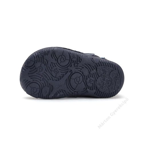 30-as D.D.Step Kisfiú Barefoot bélelt bokacipő, sötét kék