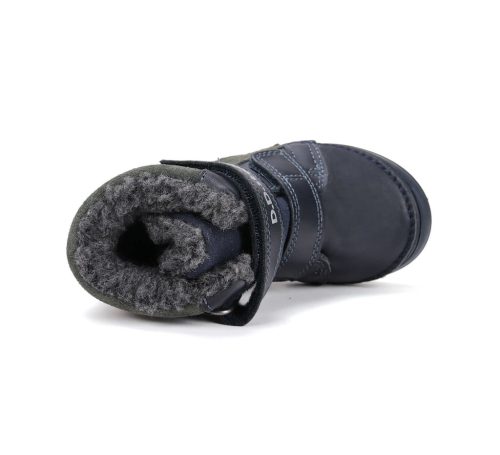 30-as D.D.Step Kisfiú Bélelt bokacipő, sötétkék