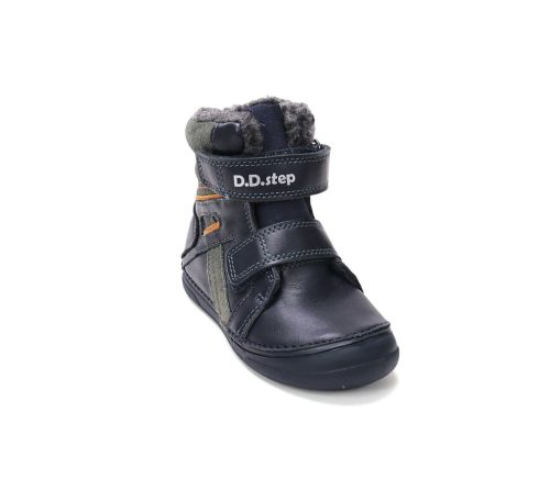 30-as D.D.Step Kisfiú Bélelt bokacipő, sötétkék